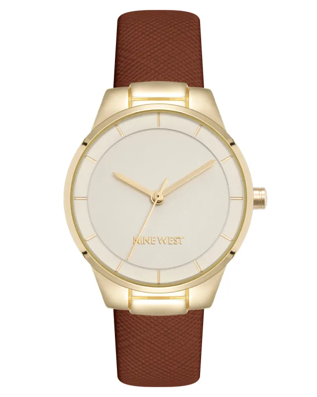 Saffiano Strap Watch sold by Nine West
