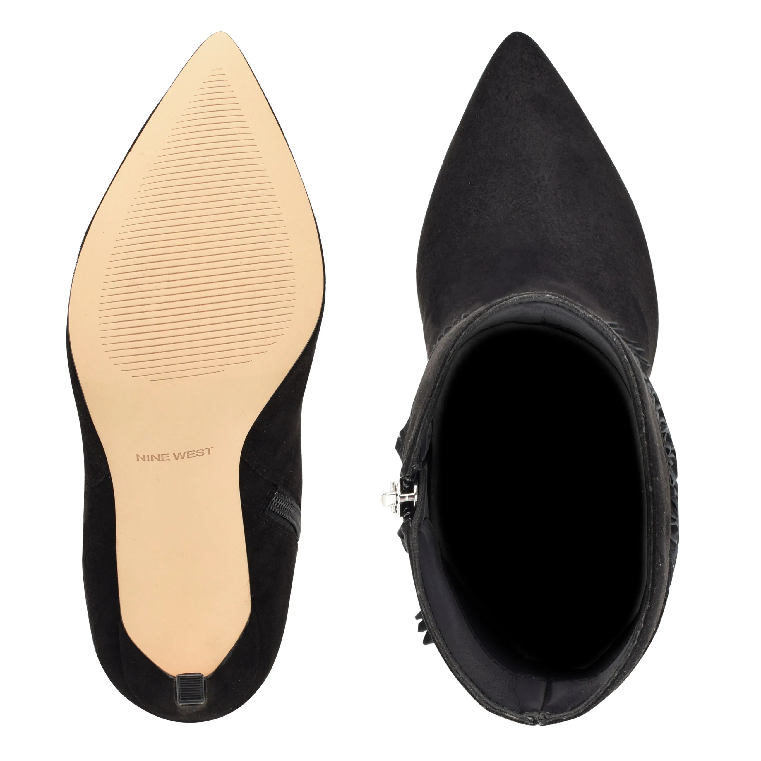 Tries Heeled Fringe Booties sold by Nine West product image thumbnail 5