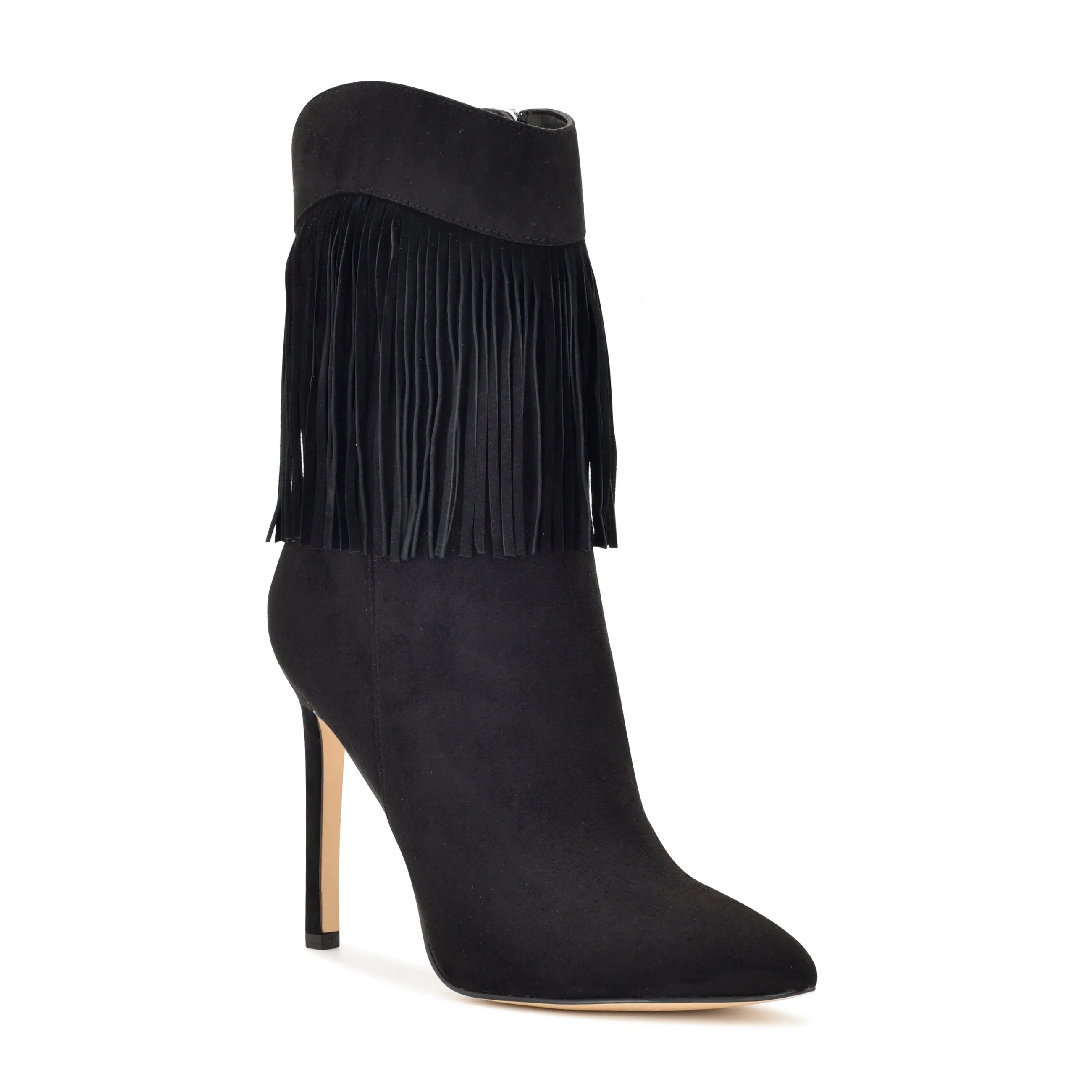 Tries Heeled Fringe Booties sold by Nine West product image thumbnail 2