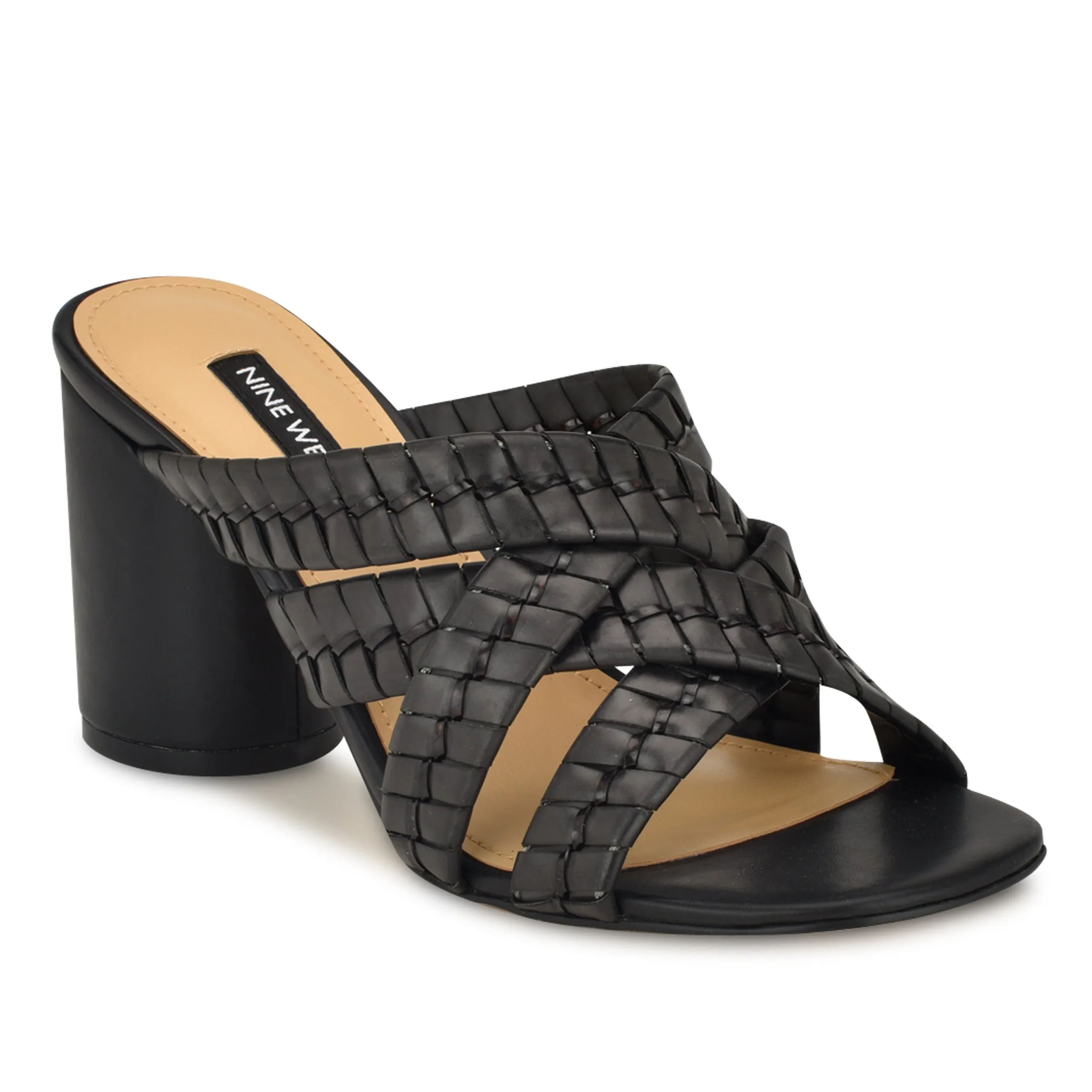 Wenea Strappy Heeled Slide Sandals sold by Nine West product image thumbnail 2