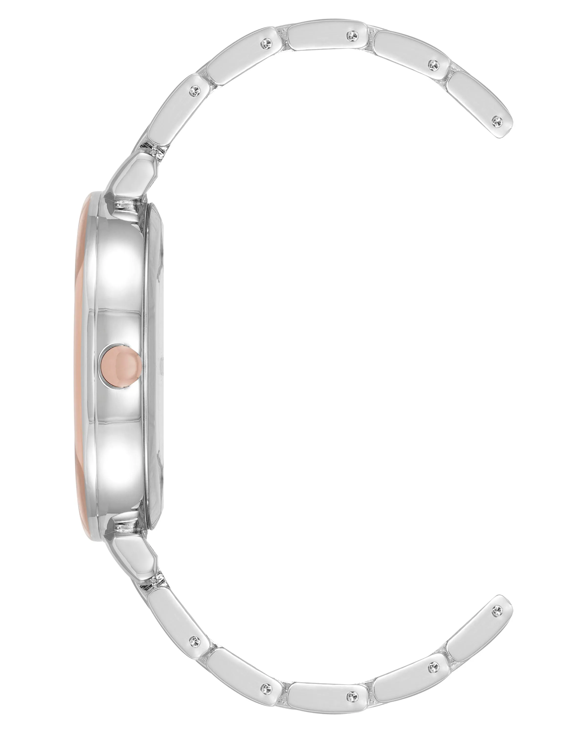 Textured Floral Dial Bracelet Watch sold by Nine West product image thumbnail 3