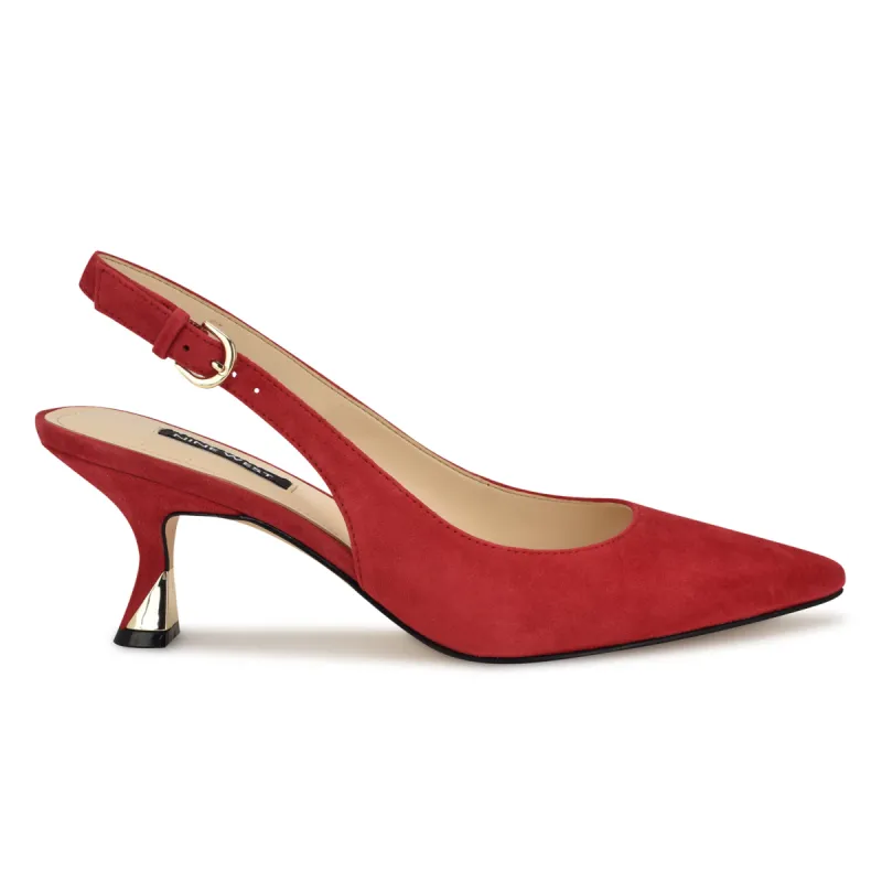 Jannit Pointy Toe Slingback Pumps sold by Nine West