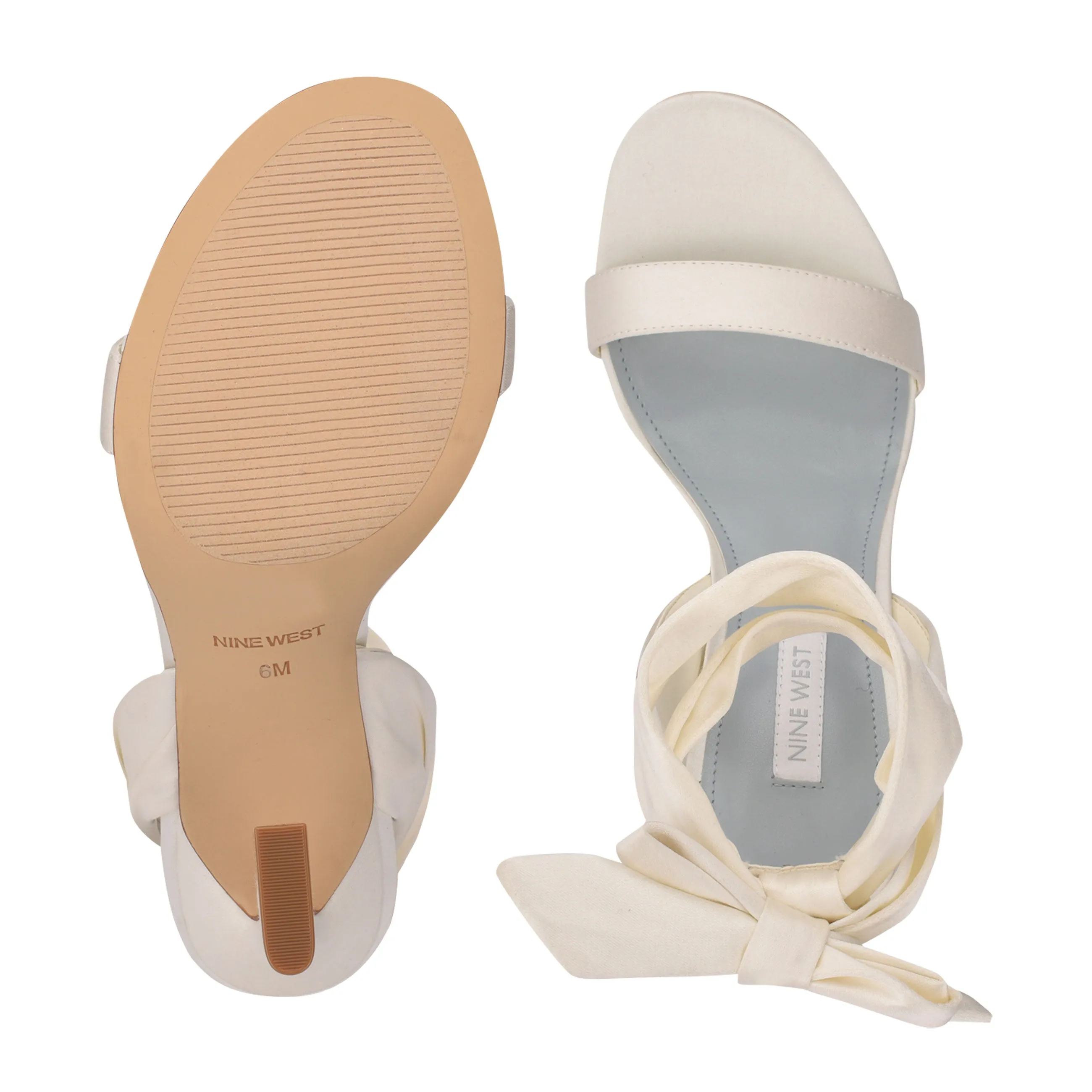 Kelsie Ankle Wrap Heeled Sandals sold by Nine West product image thumbnail 5