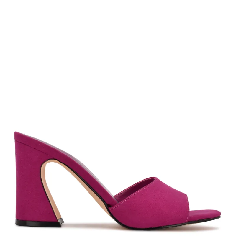 Unah Heeled Slide Sandals sold by Nine West