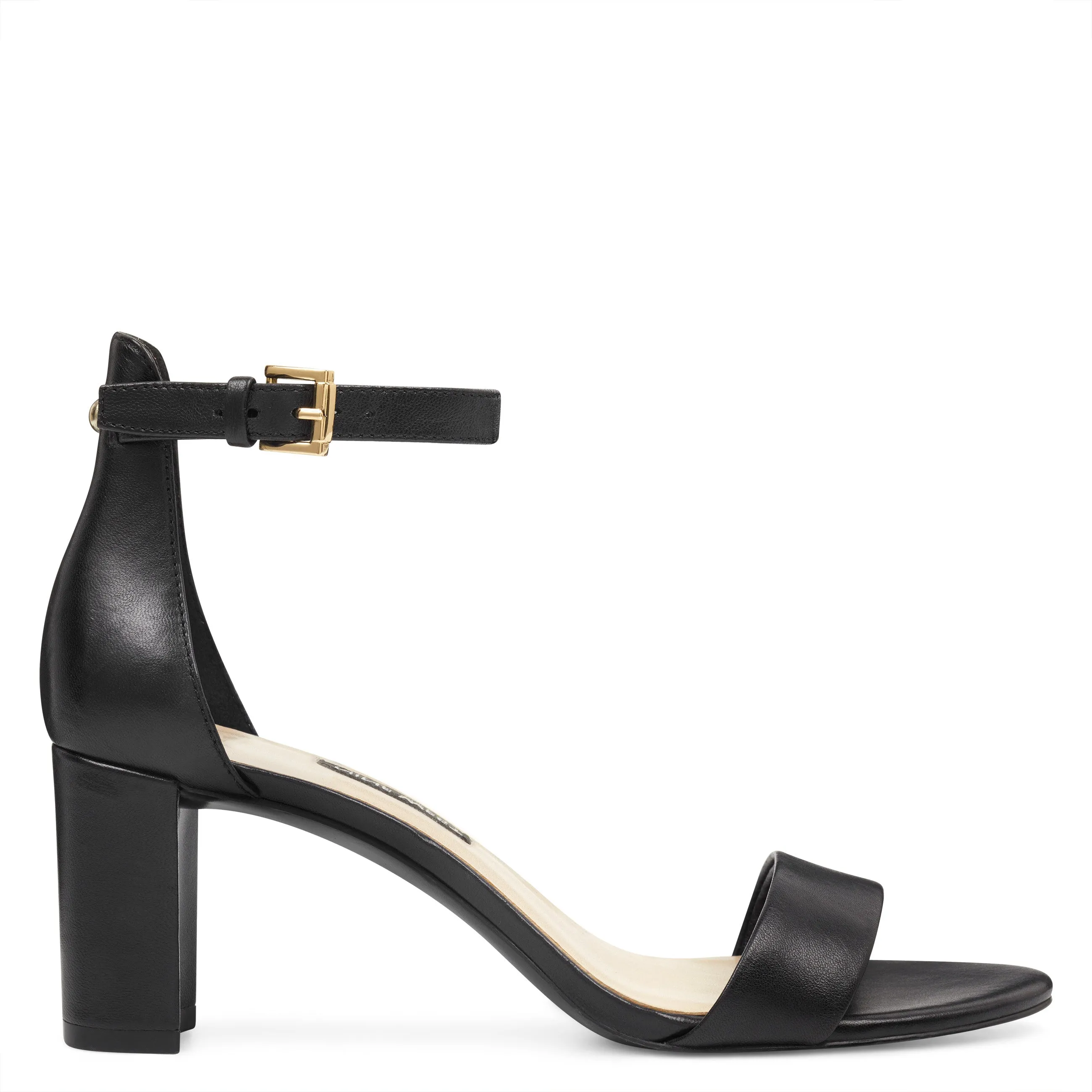 Pruce Ankle Strap Block Heel Sandals sold by Nine West