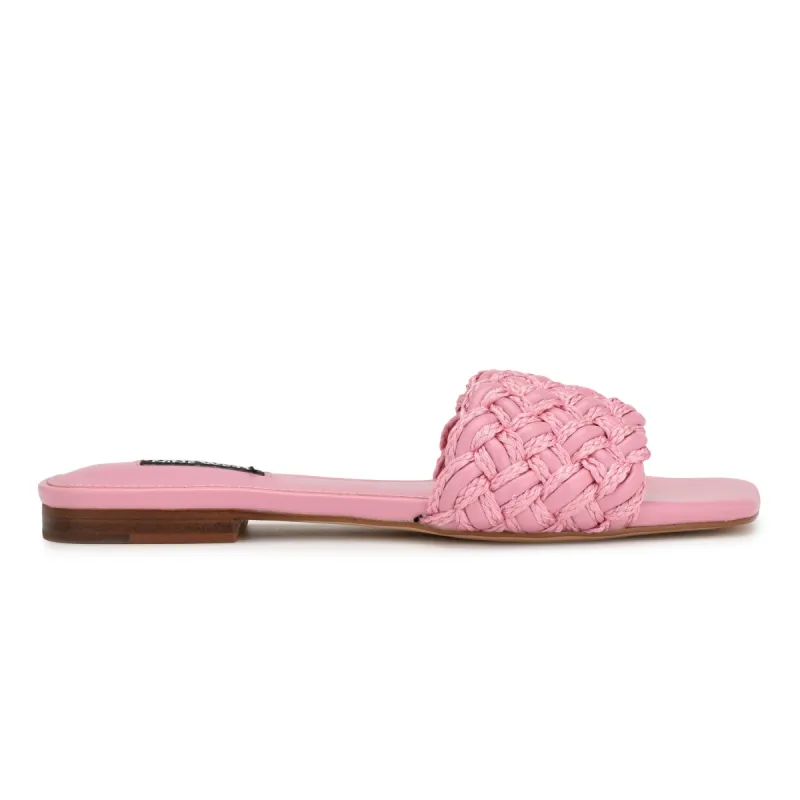 Maci Flat Slide Sandals sold by Nine West
