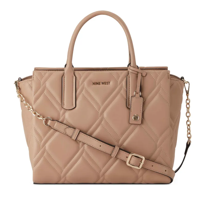 April Quilted Satchel sold by Nine West