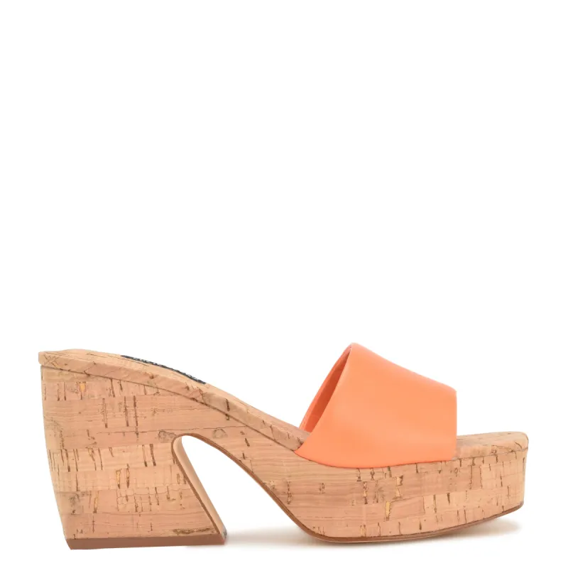 Oklee Platform Slide Sandals sold by Nine West