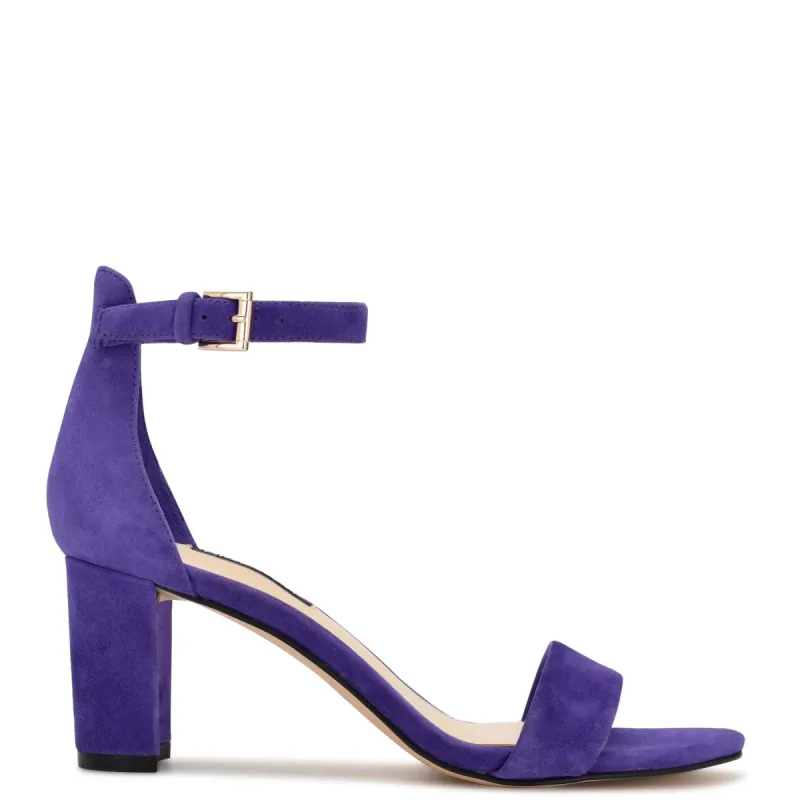 Pruce Ankle Strap Block Heel Sandals sold by Nine West
