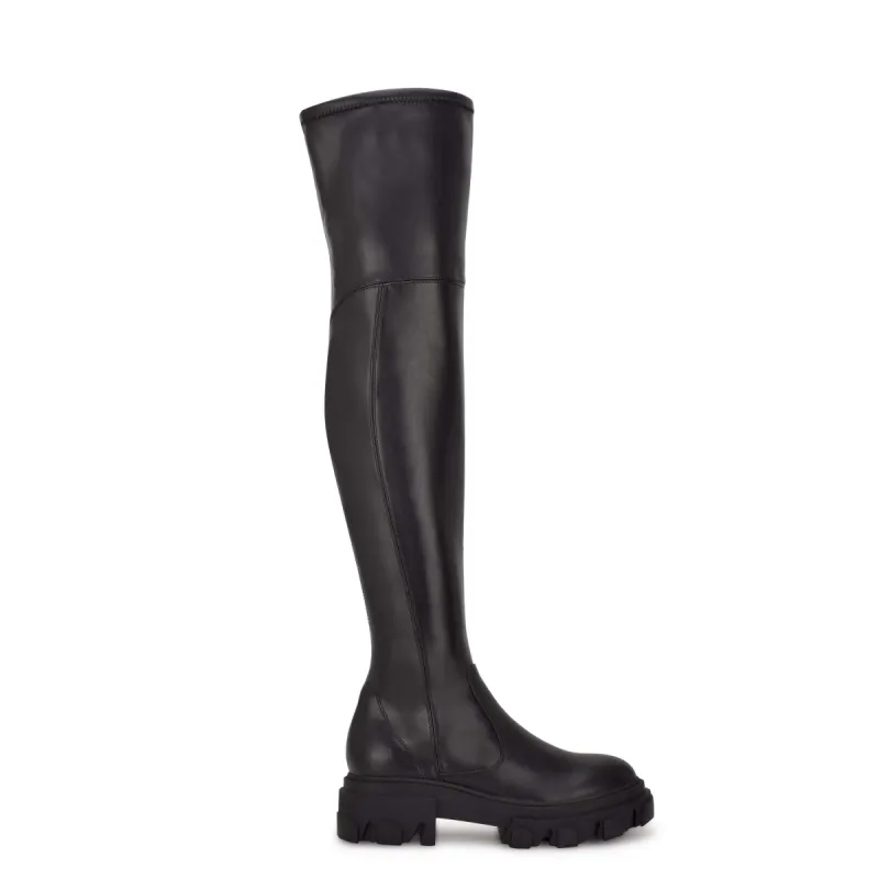 Cellie Over the Knee Lug Sole Boots sold by Nine West