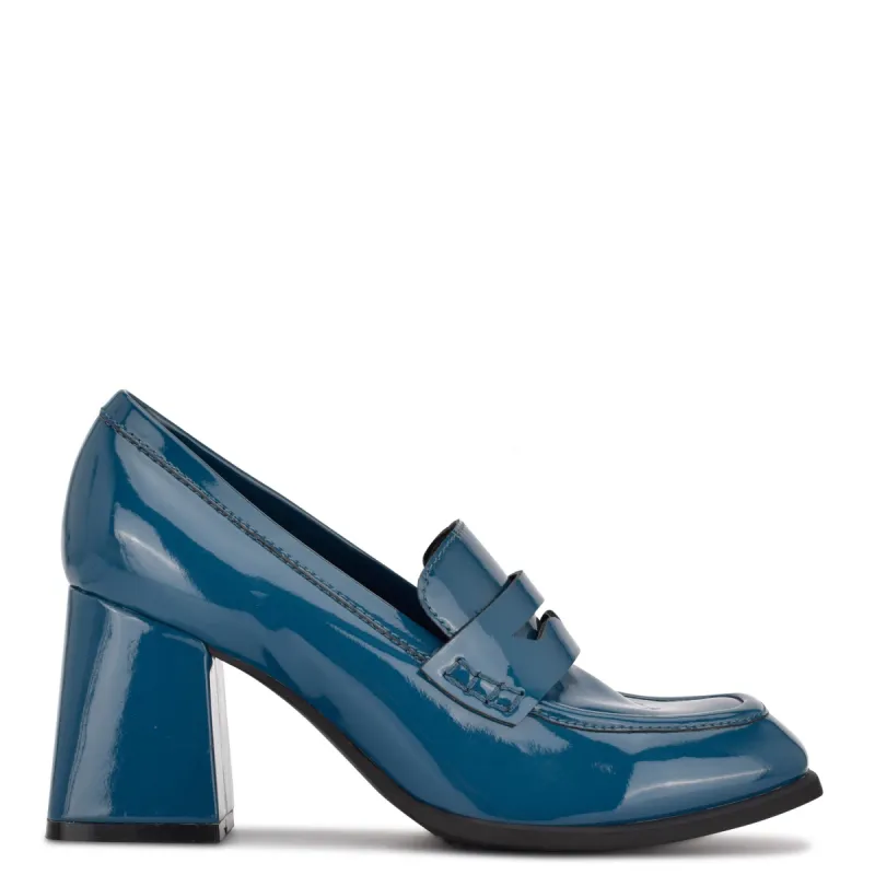 Zest Heeled Loafers sold by Nine West