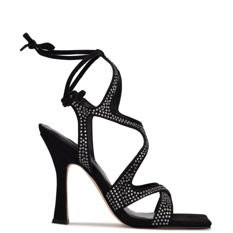 Alanah Ankle Wrap Heeled Sandals sold by Nine West