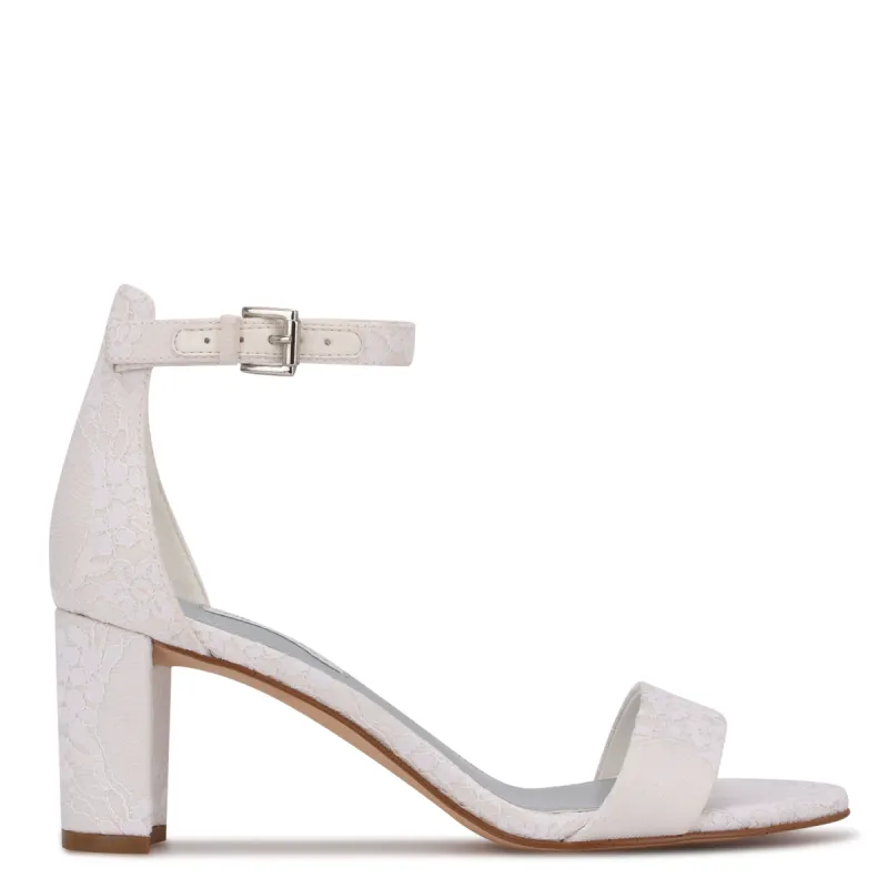 Pruce Ankle Strap Block Heel Sandals sold by Nine West