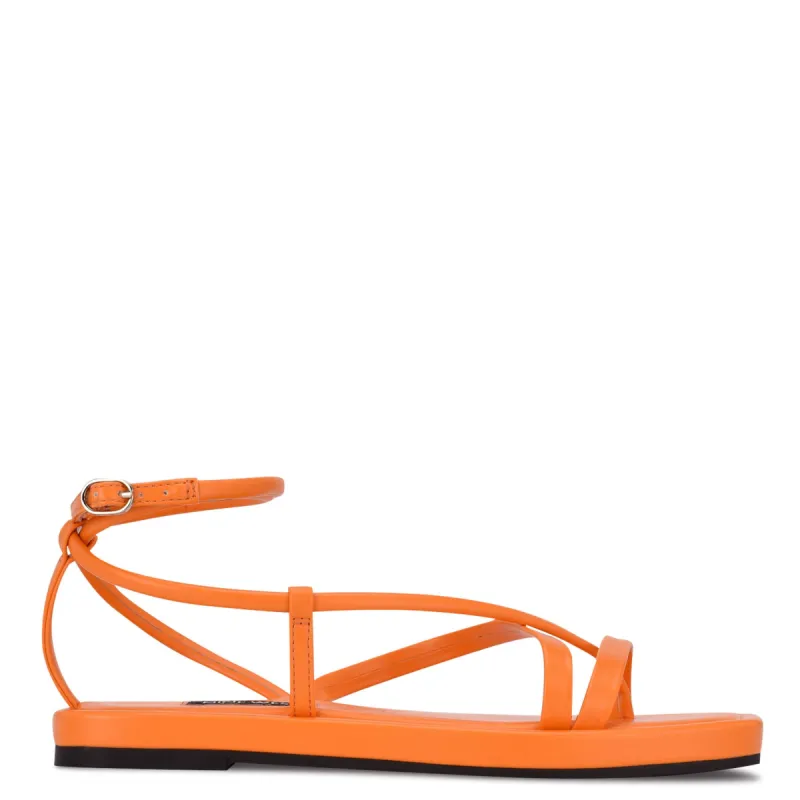 Waren Strappy Flat Sandals sold by Nine West