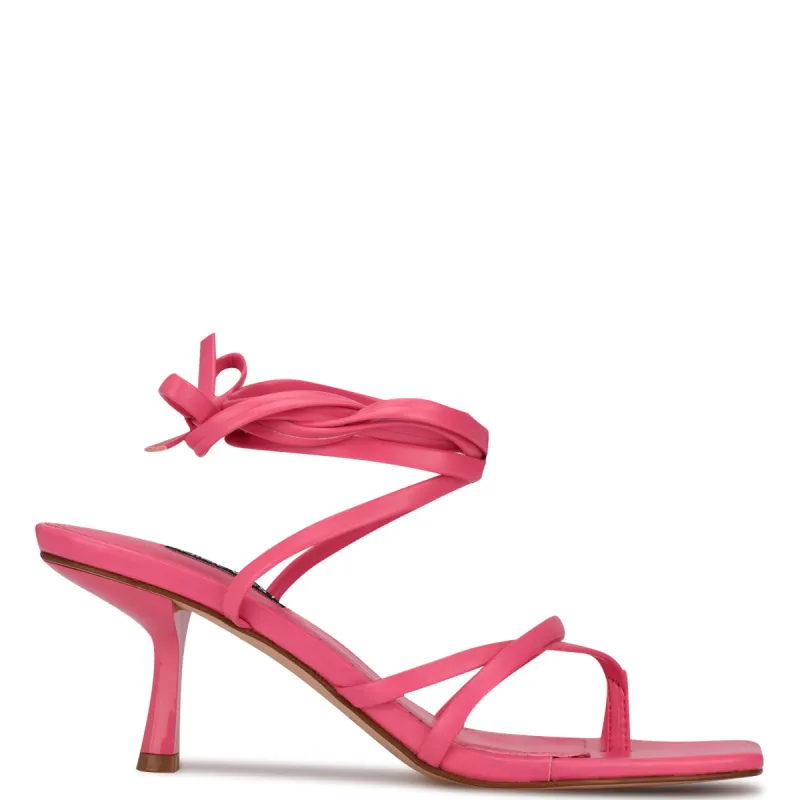 Pina Ankle Wrap Heeled Sandals sold by Nine West