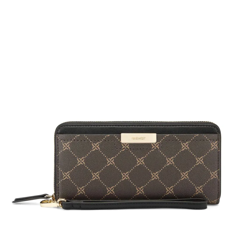 Lawson Zip Arnd Wrstlt Wallet sold by Nine West