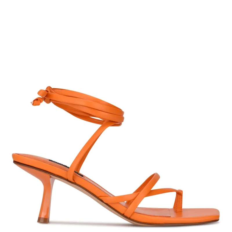 Pina Ankle Wrap Heeled Sandals sold by Nine West