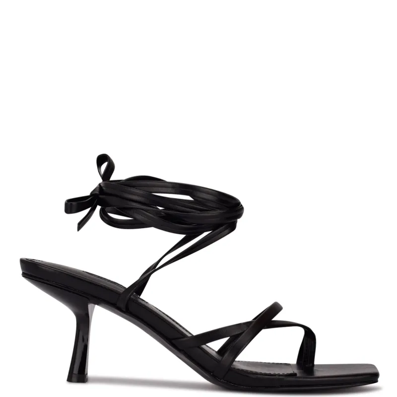 Pina Ankle Wrap Heeled Sandals sold by Nine West