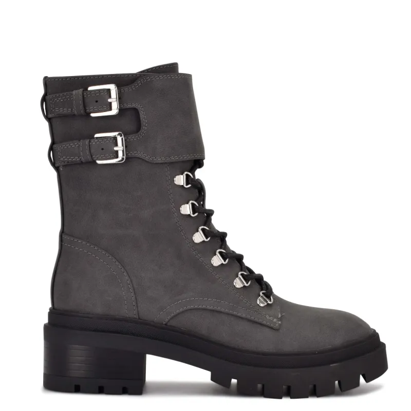 Halima Combat Booties sold by Nine West