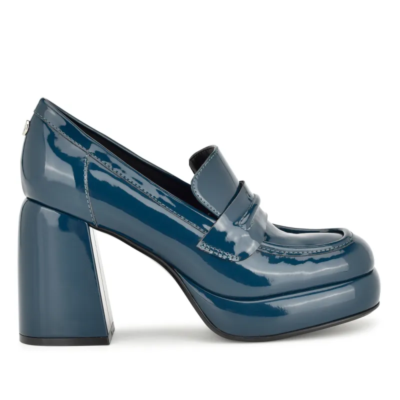 Verge Heeled Platform Loafers sold by Nine West