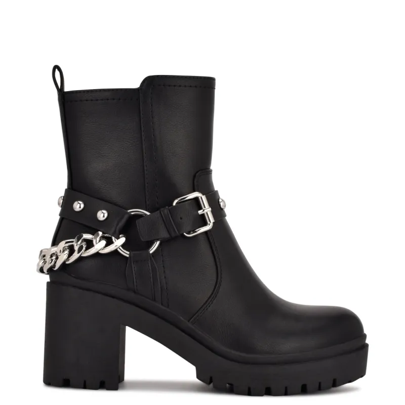 Quilip Heeled Booties sold by Nine West