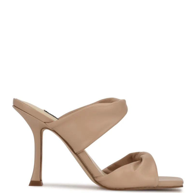 Seeya Heeled Slide Sandals sold by Nine West