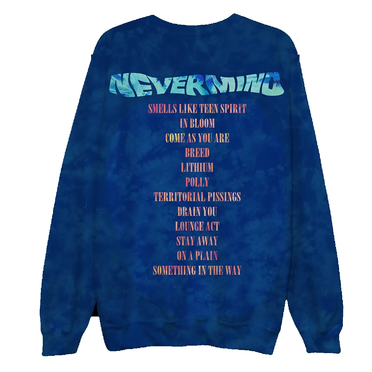 Abstract Water Crewneck Sweatshirt sold by NIRVANA product image thumbnail 3