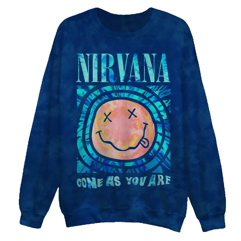 Abstract Water Crewneck Sweatshirt sold by NIRVANA
