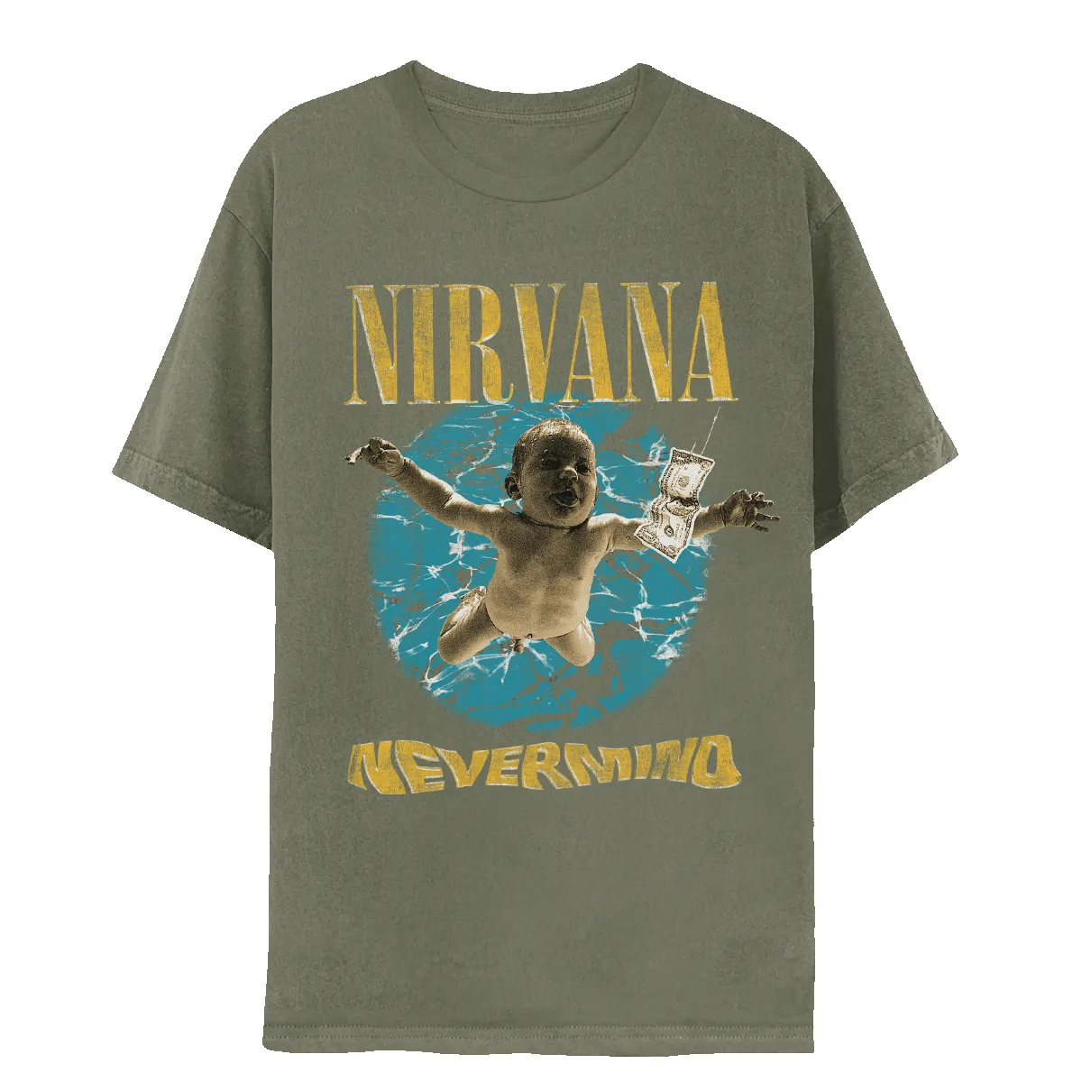 Nevermind 91' Tee sold by NIRVANA