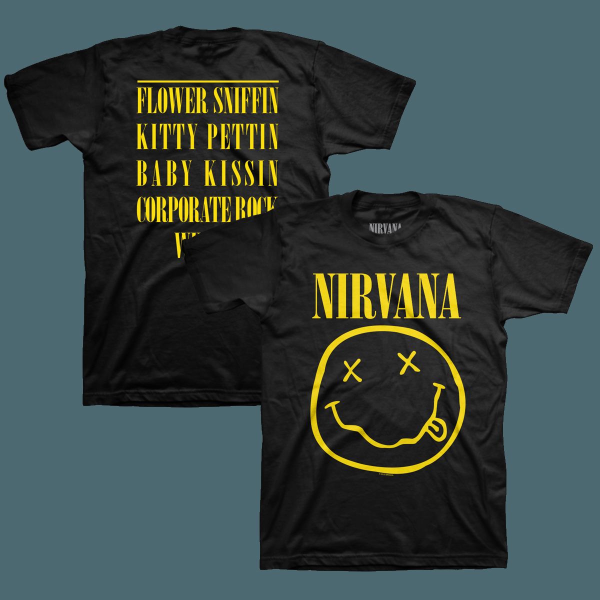 Smiley Tee sold by NIRVANA