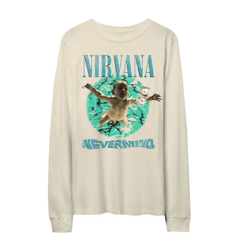 Nevermind 91' Long Sleeve sold by NIRVANA