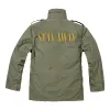 Stay Away Olive Military Jacket sold by NIRVANA