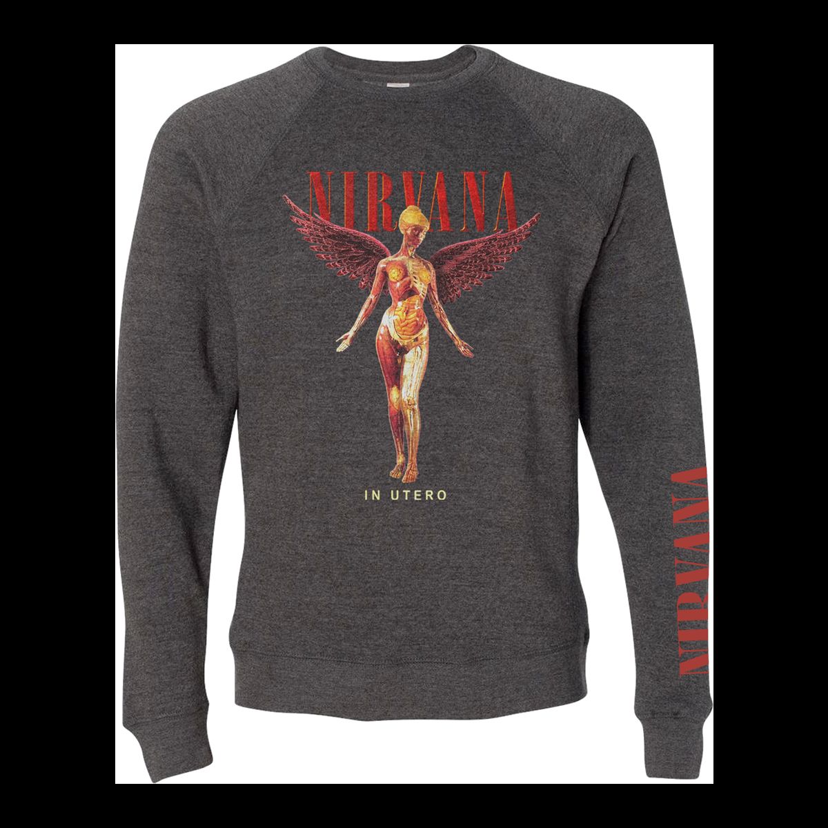 In Utero Angel Crewneck sold by NIRVANA