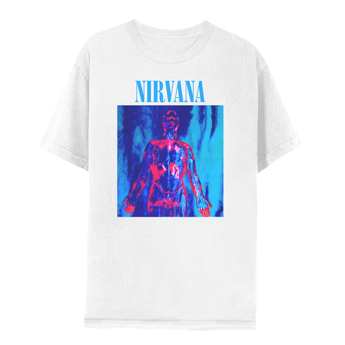White Sliver Tee sold by NIRVANA product image thumbnail 2
