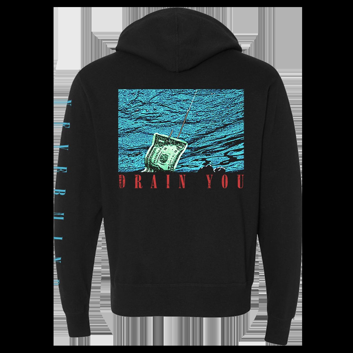 Drain You Zip Hoodie sold by NIRVANA product image thumbnail 3