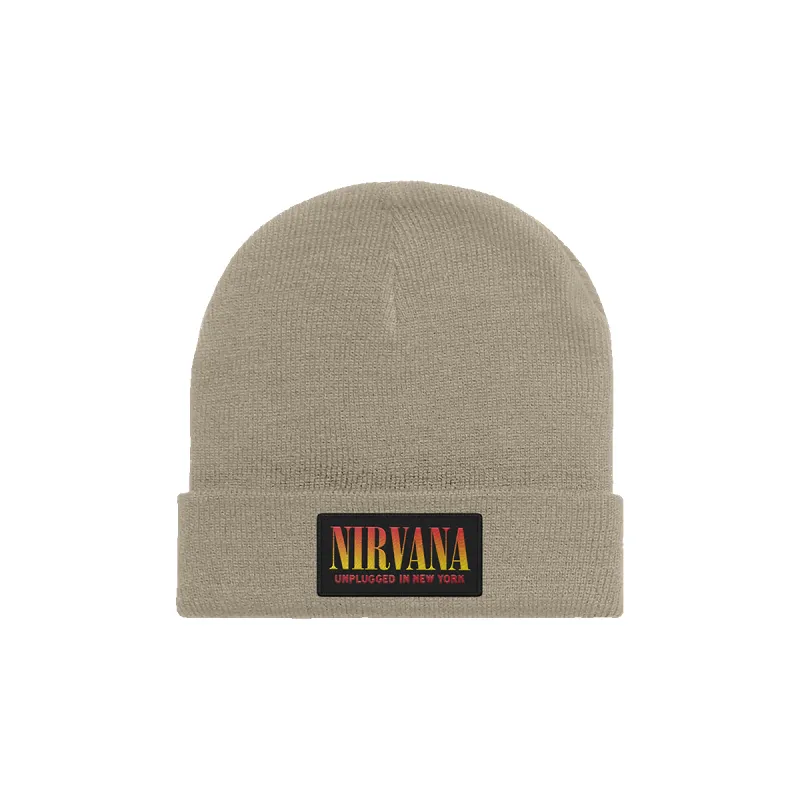 Unplugged in New York Beanie made by NIRVANA