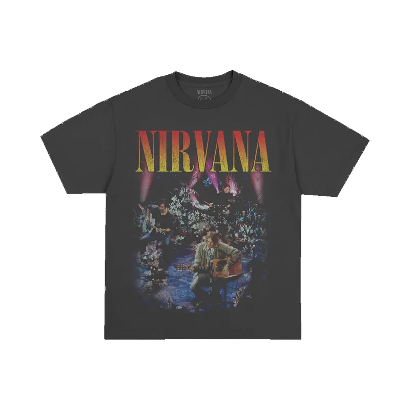 Unplugged in New York Tee (Dark Gray) sold by NIRVANA