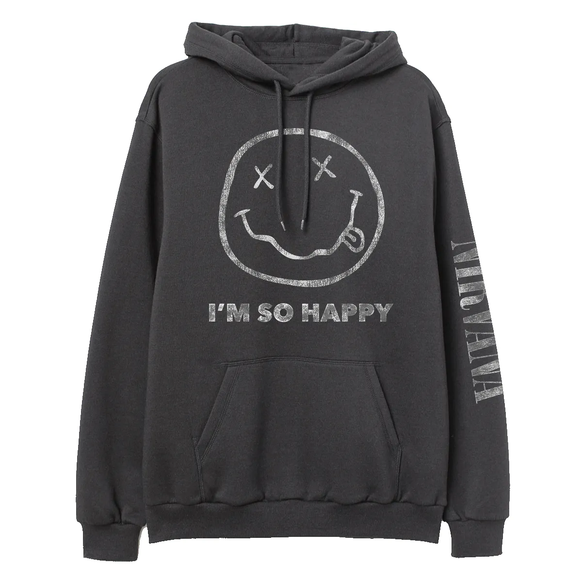 I'm So Happy Hoodie sold by NIRVANA