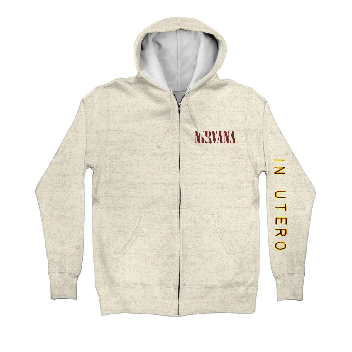 In Utero Zip Hoodie sold by NIRVANA product image thumbnail 2