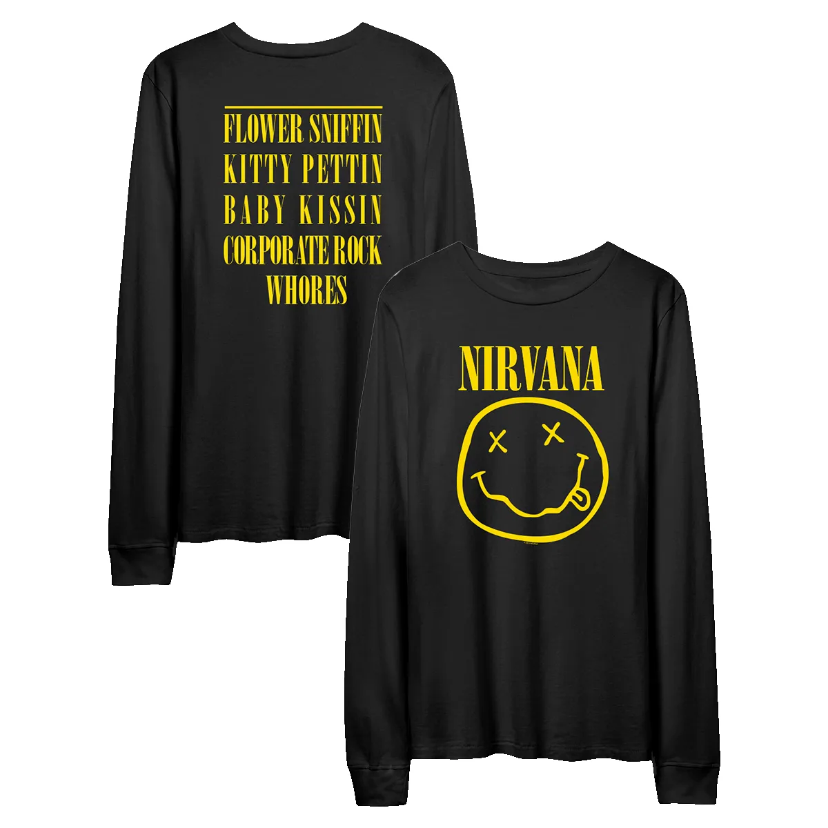 Smiley Longsleeve sold by NIRVANA