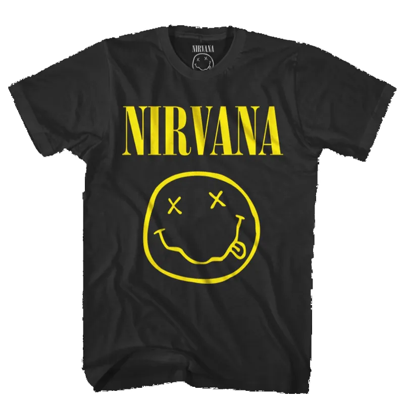 Nirvana Smiley Tee sold by NIRVANA