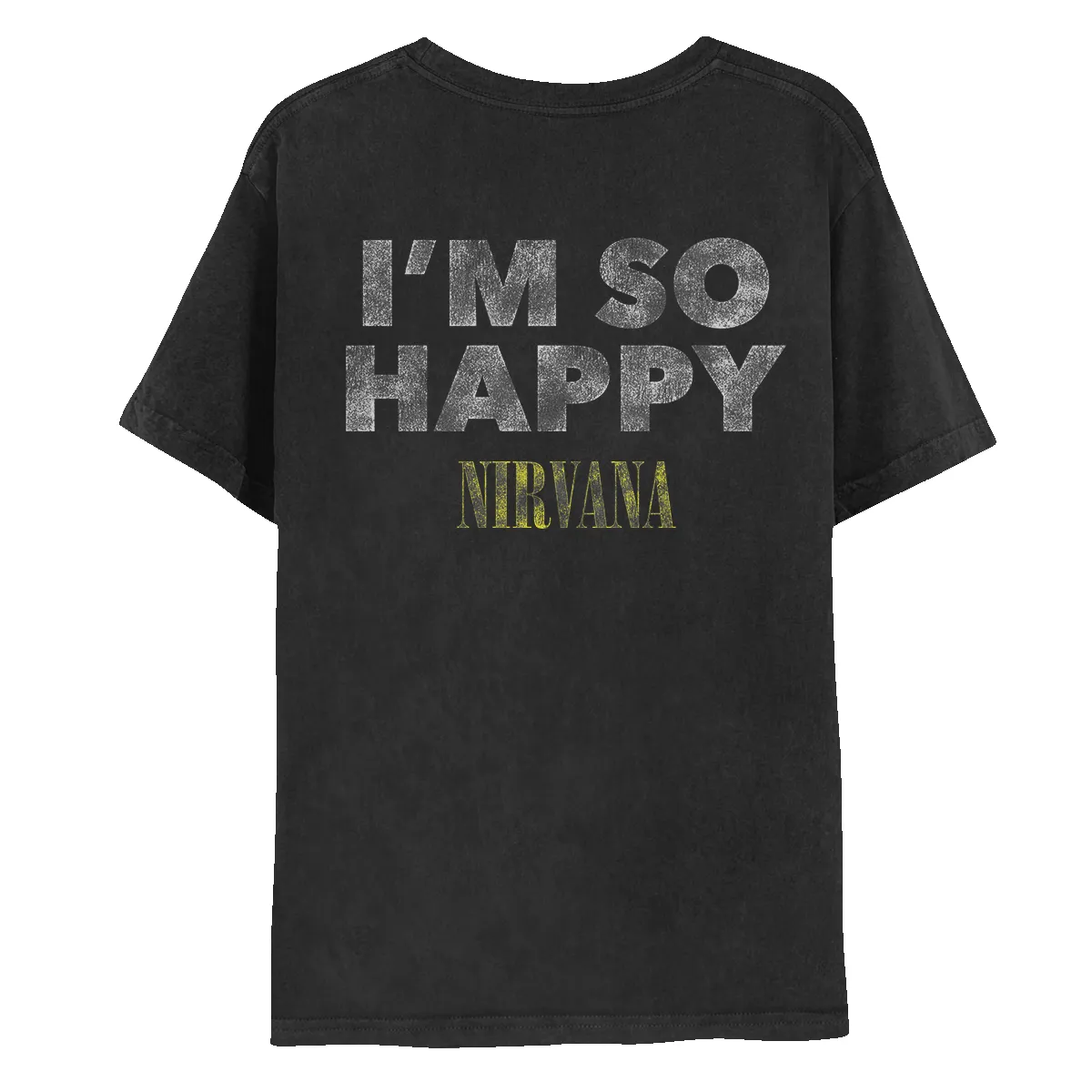 I'm So Happy Smiley Tee sold by NIRVANA product image thumbnail 2