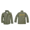 Nevermind Olive Military Jacket sold by NIRVANA