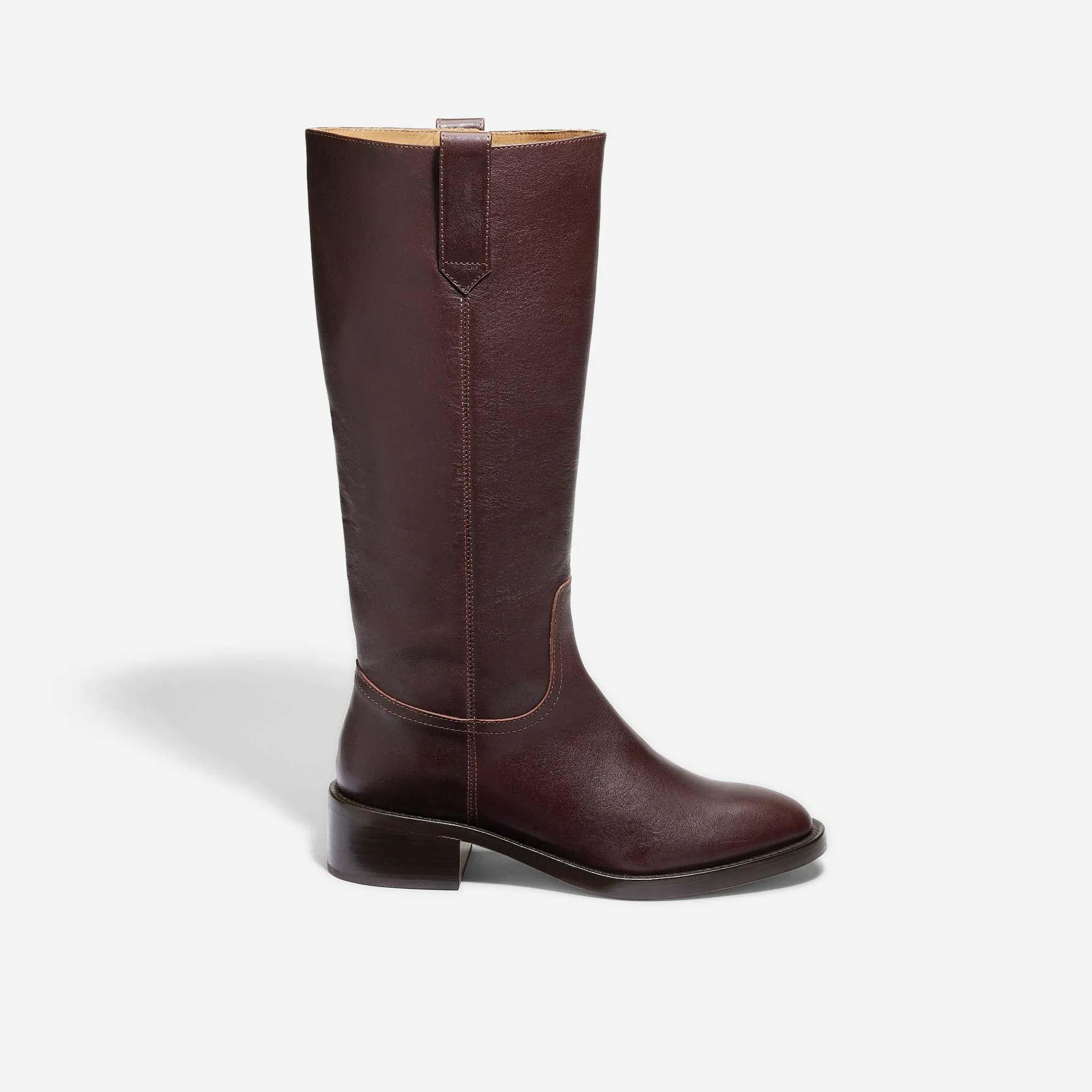 Vera Knee High Boot Wine sold by Nisolo product image thumbnail 2