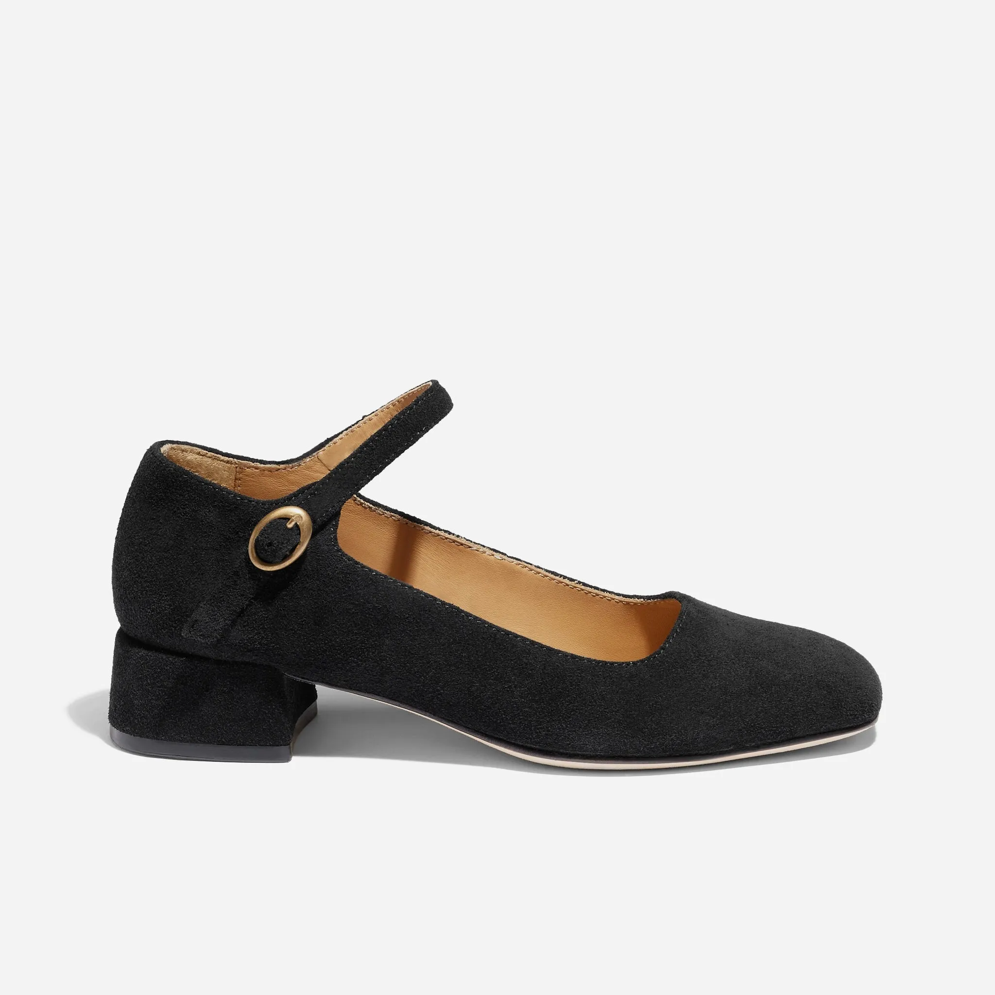 Luna Heeled Mary Jane Black sold by Nisolo product image thumbnail 2