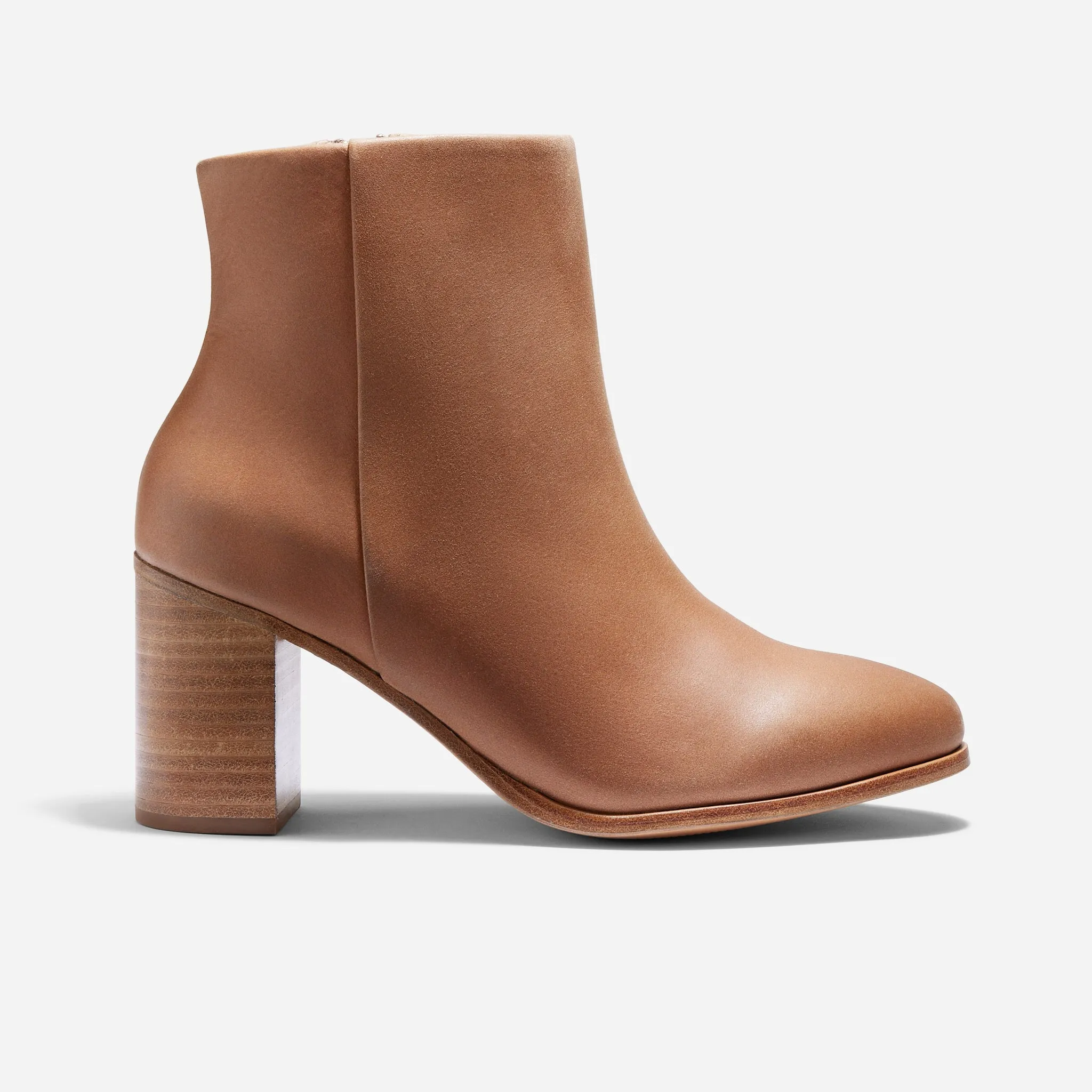 Lia Heeled Bootie Almond sold by Nisolo product image thumbnail 2