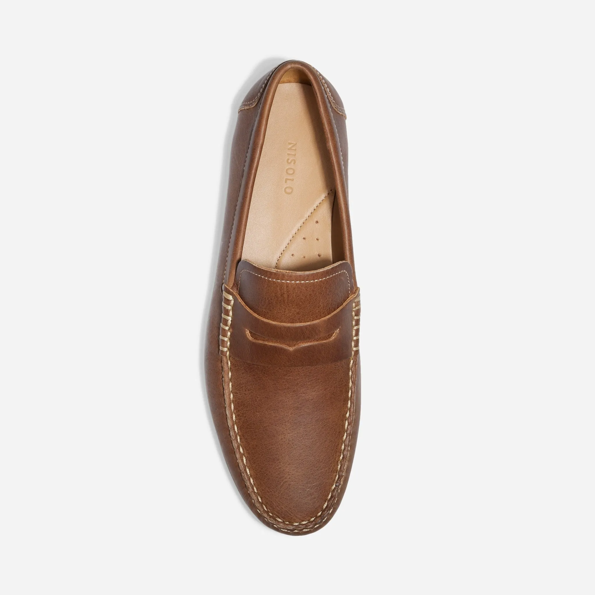 Leo Penny Loafer Tobacco sold by Nisolo product image thumbnail 4