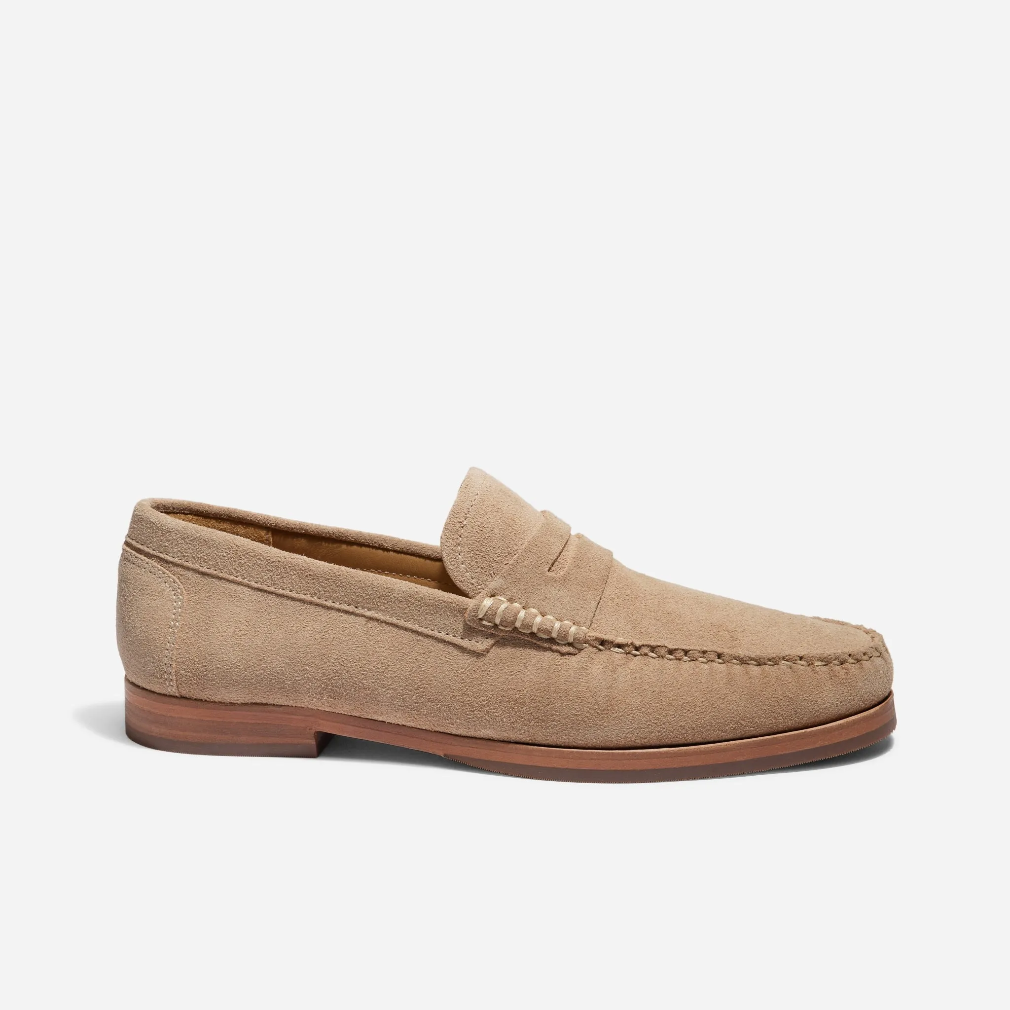 Leo Penny Loafer Linen Suede sold by Nisolo product image thumbnail 2