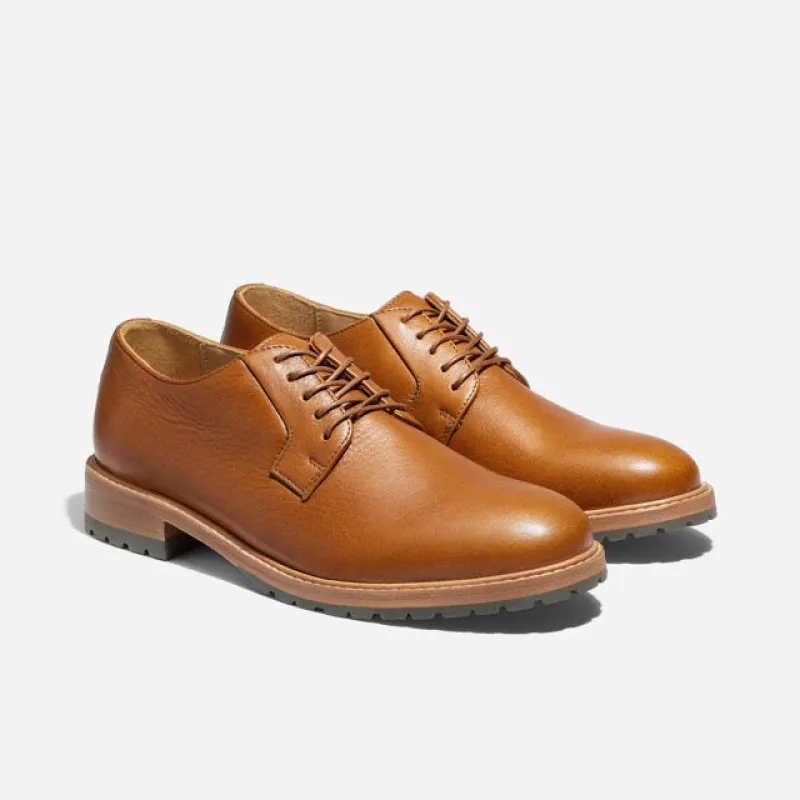 Rey Everyday Derby Lug British Tan sold by Nisolo
