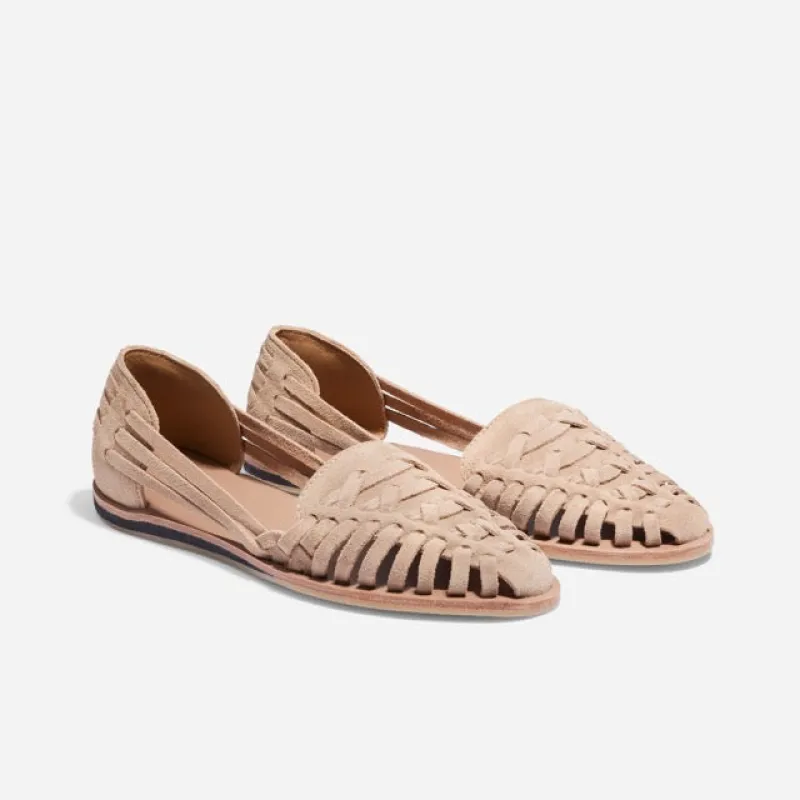 Women's Huarache Sandal Linen Suede sold by Nisolo